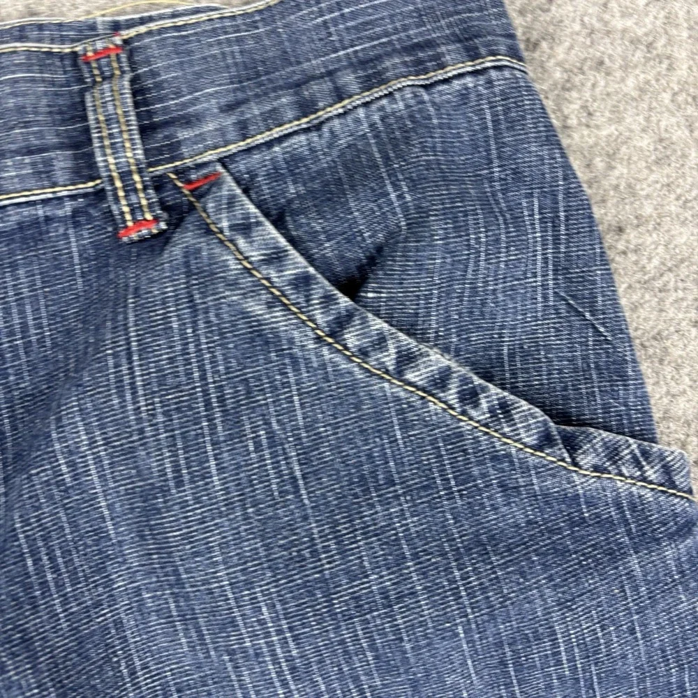 Jean Worx Denim Shorts 40 Men's Baggy Streetwear Skater Y2K Blue 90's Style‎ Hip